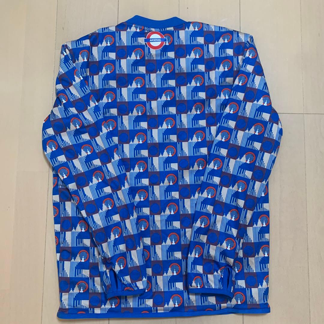 アーセナル プレマッチシャツ長袖（ロンドン交通局コラボ）175/L