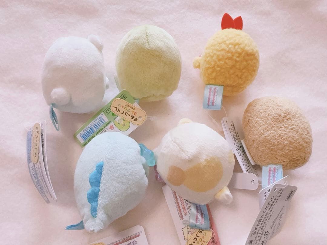 すみっコぐらし　グミグミパーティー　てのりぬいぐるみ　全種類セット