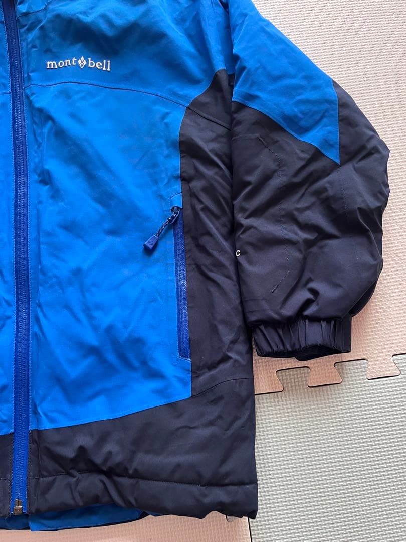 mont-bell キッズスノーウェア　上下セット130〜140
