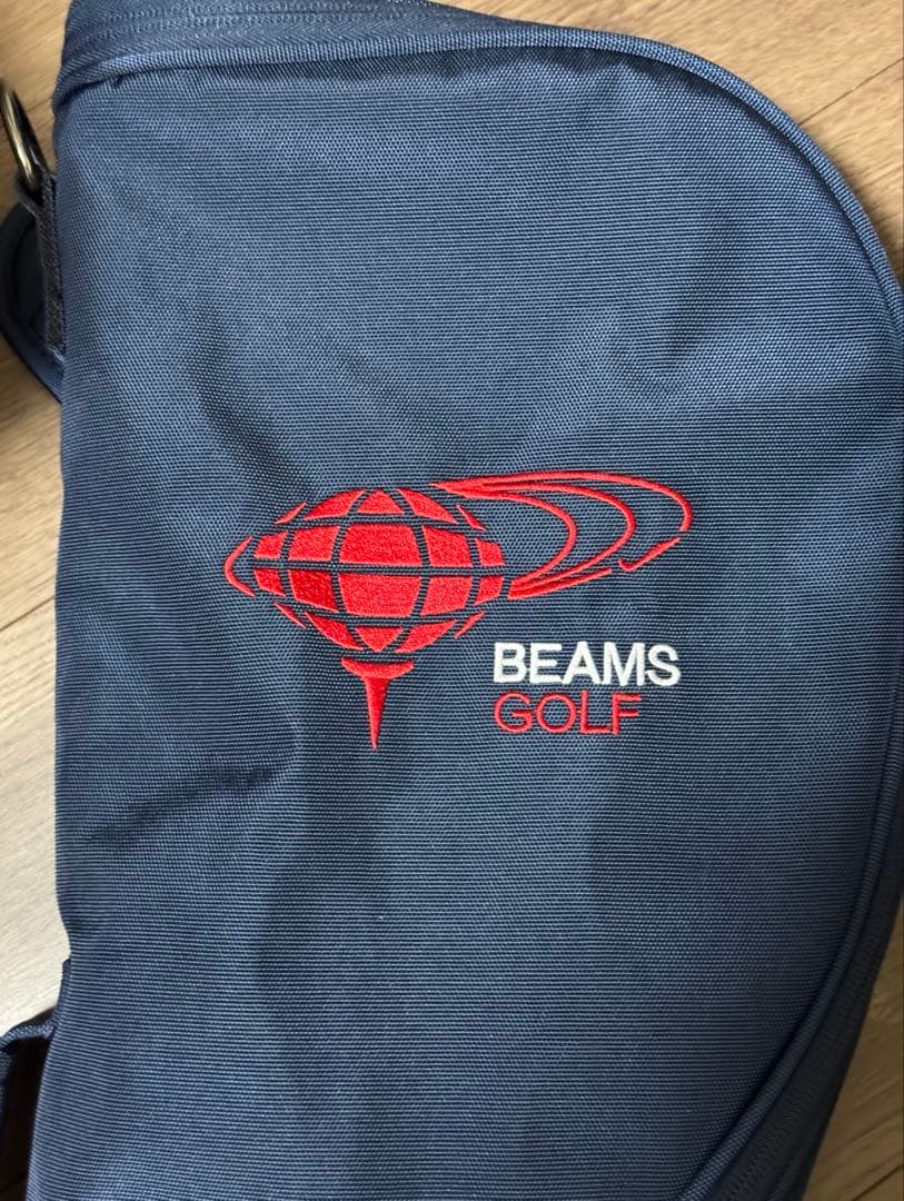 BEAMS GOLF：ゴルフバッグ／ネイビー