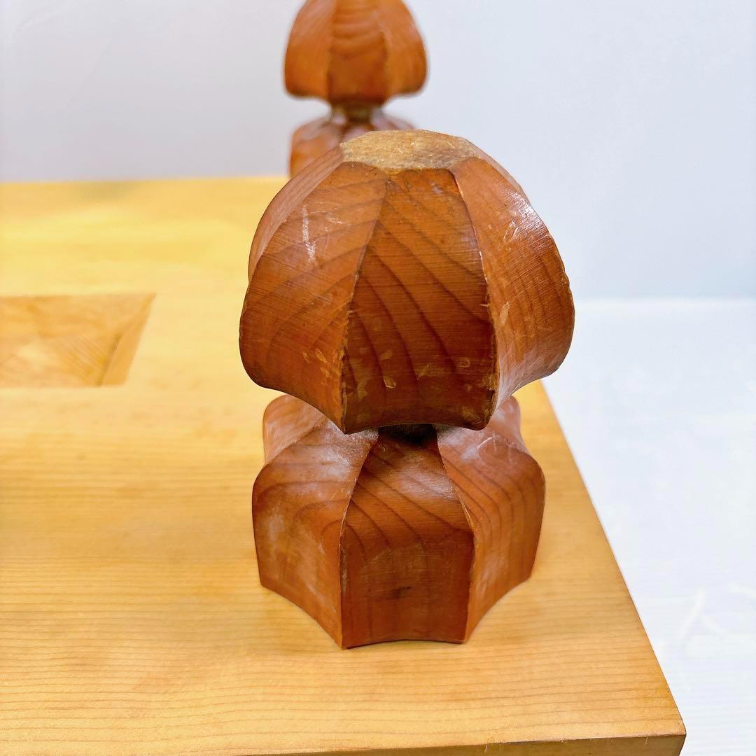 【美品】囲碁盤 極厚 高級 へそ付き 厚さ17.6cm 5.8寸 天地柾 柾目