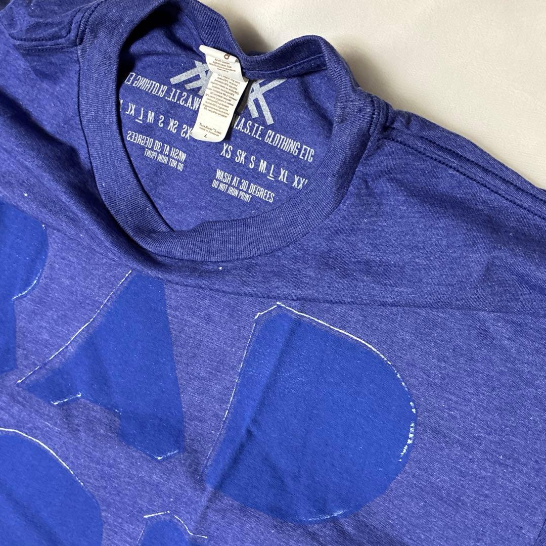 RADIOHEAD レディオヘッド 2016 Tシャツ 青 L