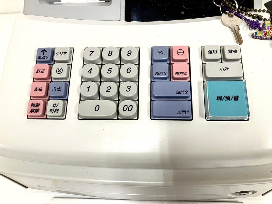 SHARP シャープ◆電子レジスタ XE-A127 取説／未使用ロール紙 9巻付