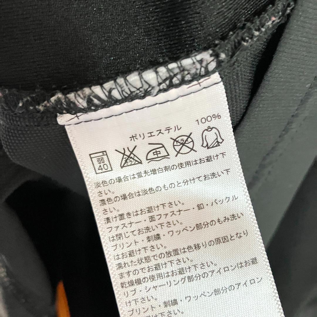 adidas　トラックジャケット　長袖　ブラック　ジップアップ　スリーライン