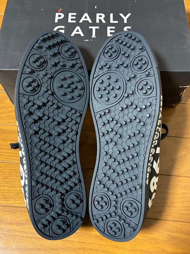 パーリーゲイツ シューズ　26.5㎝ ネイビー