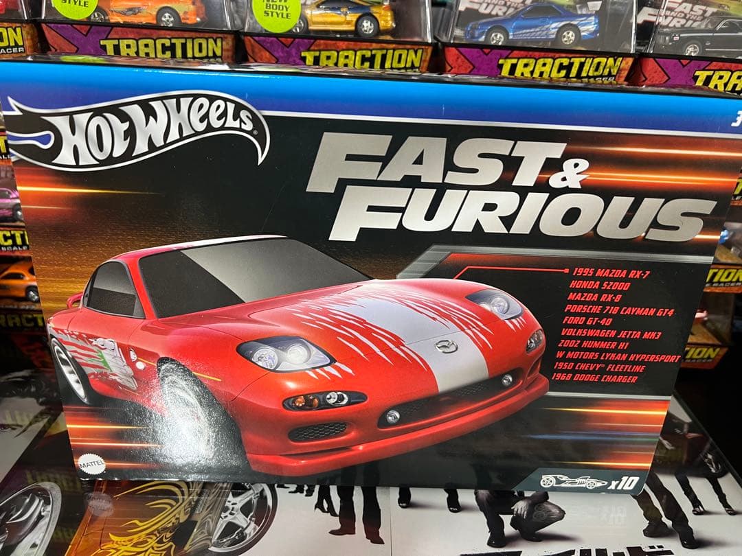 Hotwheels FAST&FURIOUS 10PACK ×3