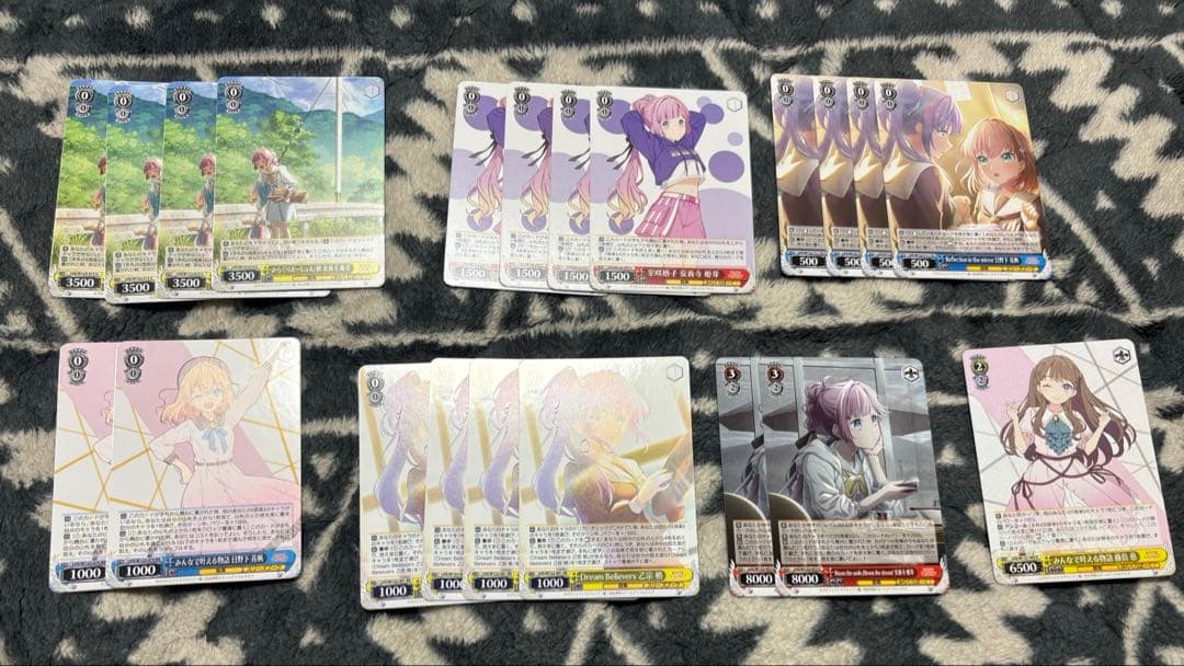 蓮ノ空8電源 ヴァイスシュバルツ デッキ＋パーツ　最終値下げ