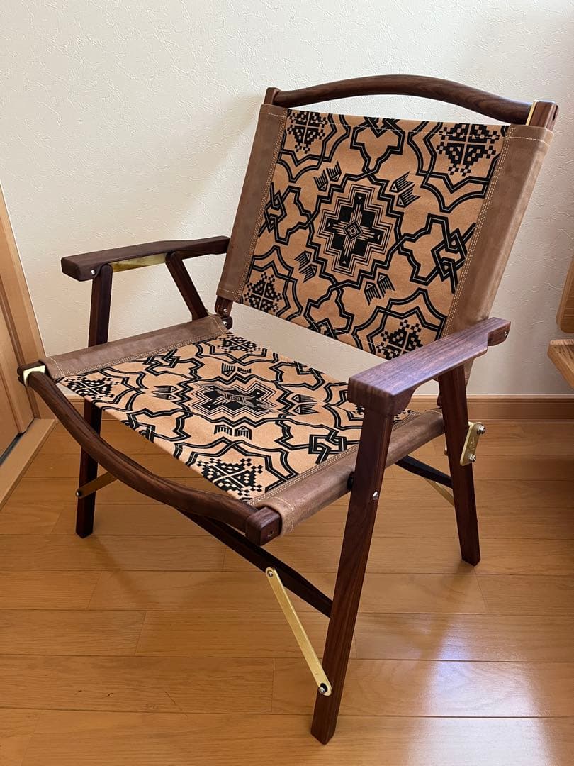 新品GARAKUDAダークブラウン YURAチェアKamping BigTote