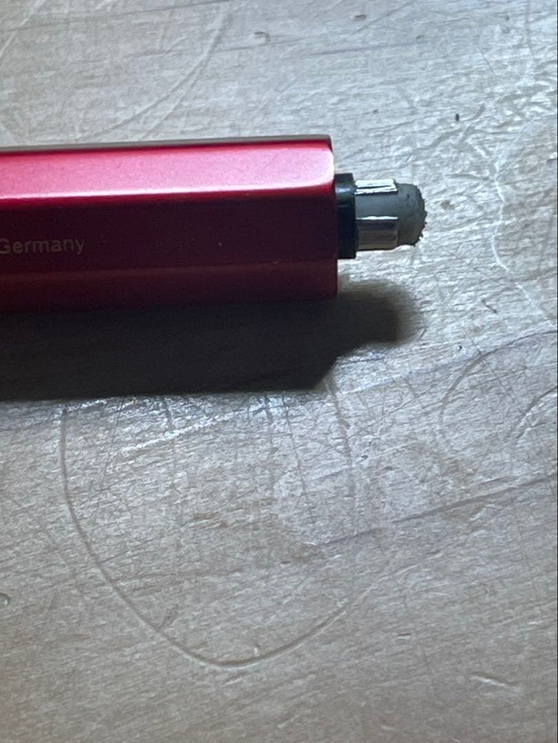 Kaweco レッド　シャープペンシルケース付き 0.5mm