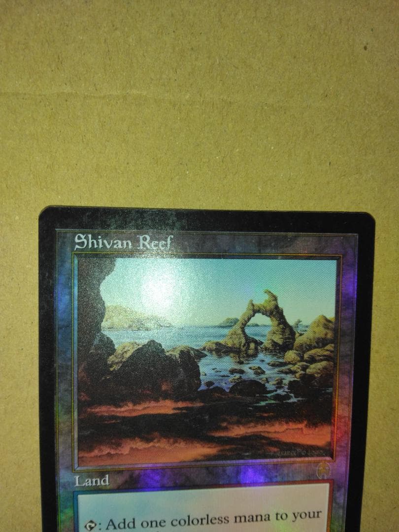 シヴの浅瀬 Shivan Reef 英語 Foil APC MTG