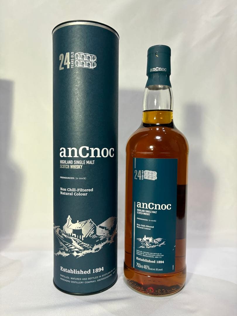【未開栓・箱付】アンノック(anCnoc)シングルモルトウイスキー 6本セット