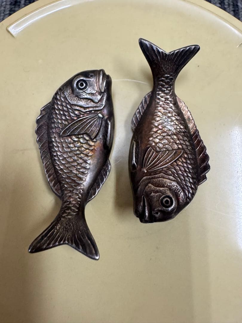 双魚 純銀 置物？