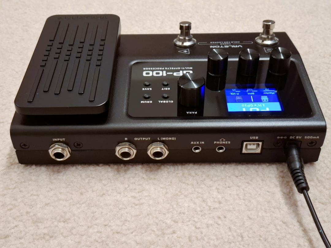 美品★VALETON GP-100 小型マルチエフェクター