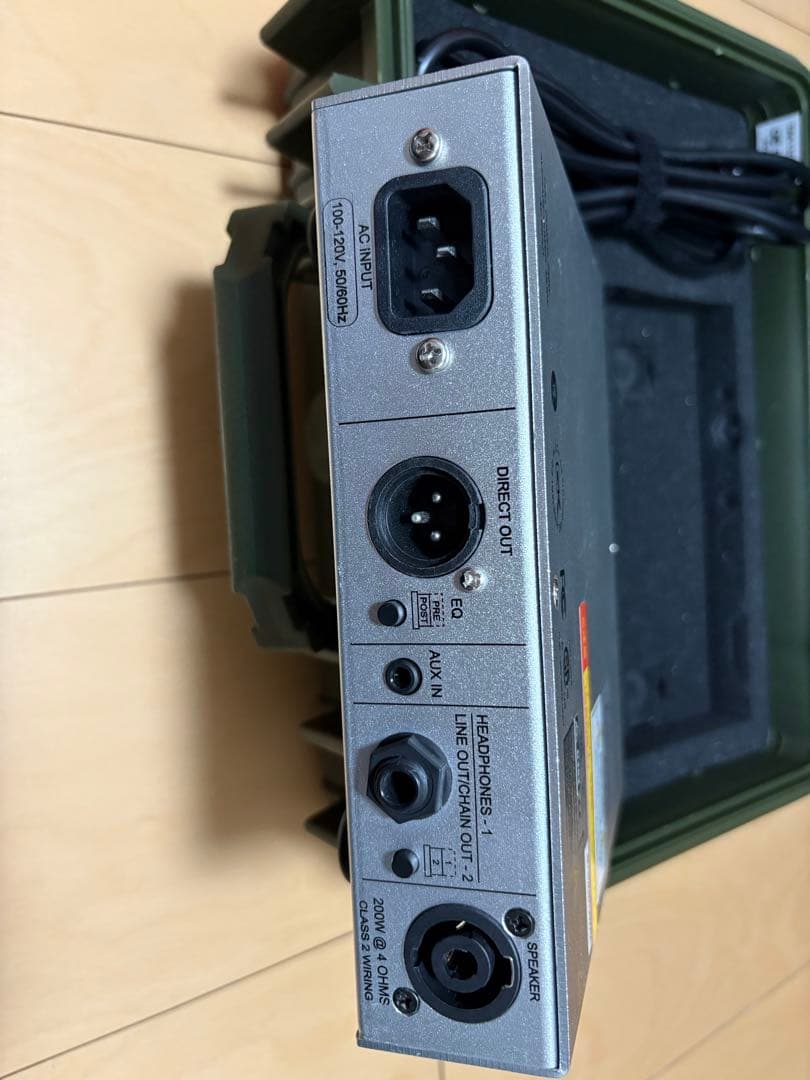GALLIEN-KRUEGER MB200 ヘッドアンプ　ベース