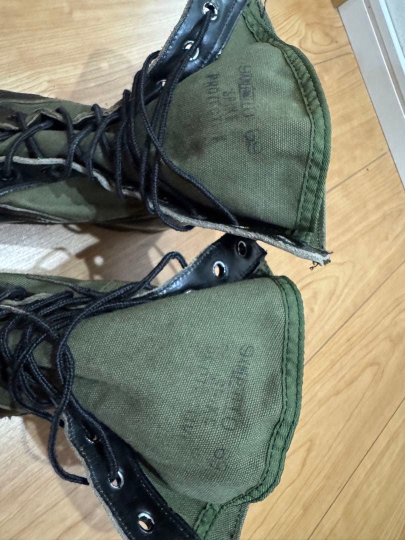 【米軍実物】1969年製 極上品 ジャングルブーツ9XN（26㎝前後） ナム戦