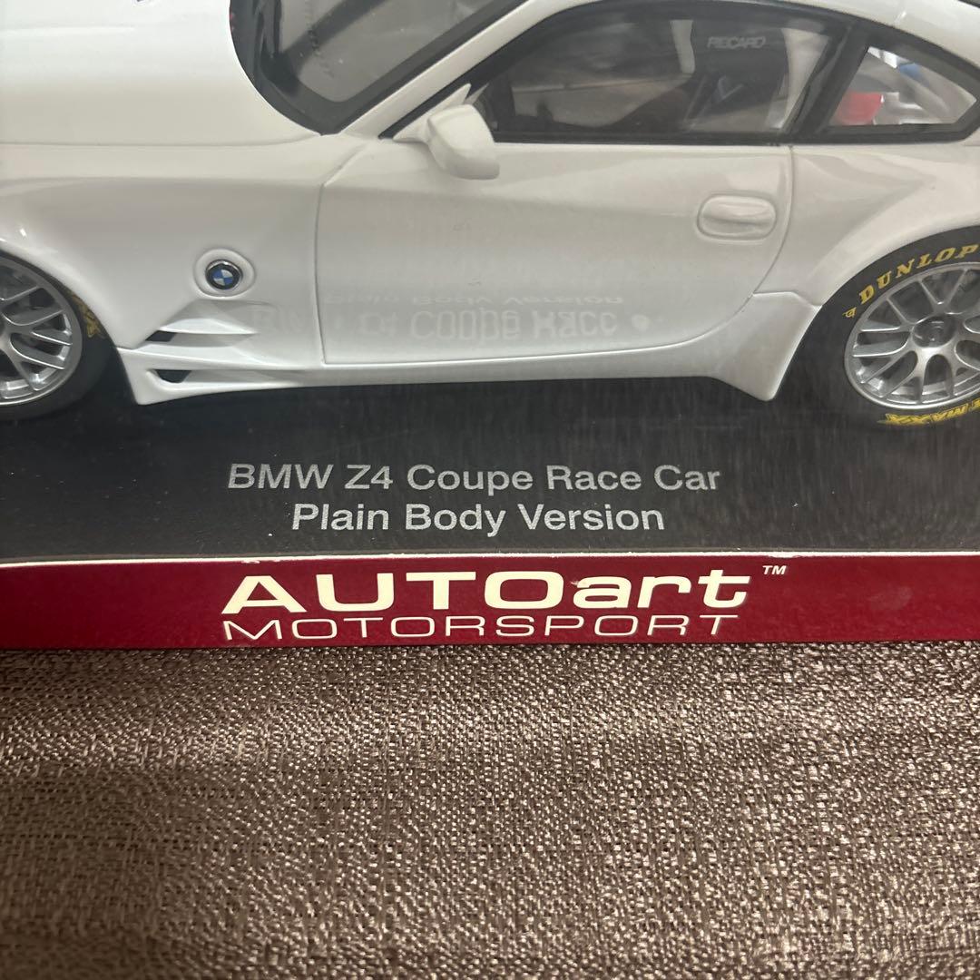 Autoart 1/18  z4 coupe race car クーペ