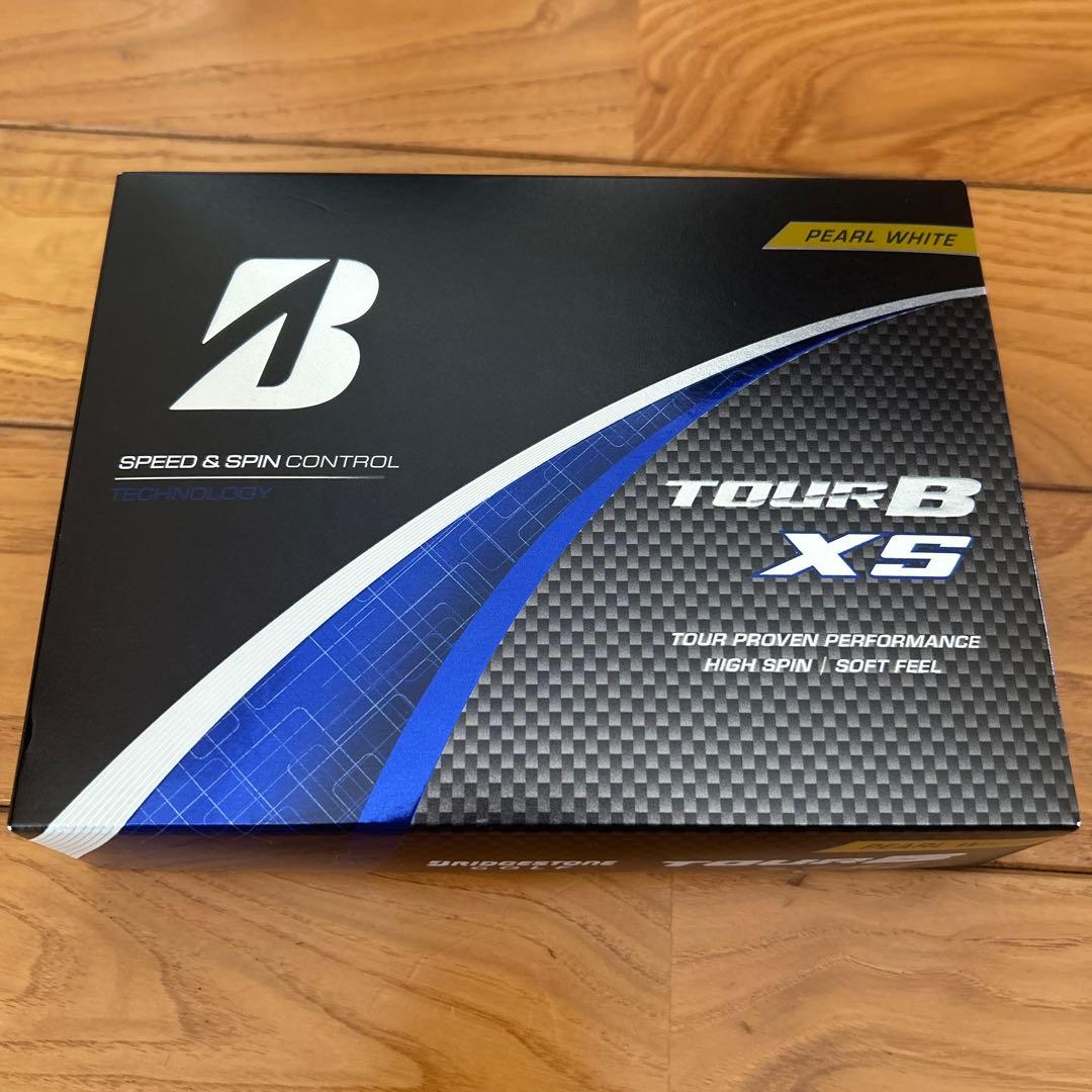 Bridgestone TOUR B XS パールホワイト　ゴルフボール　２箱