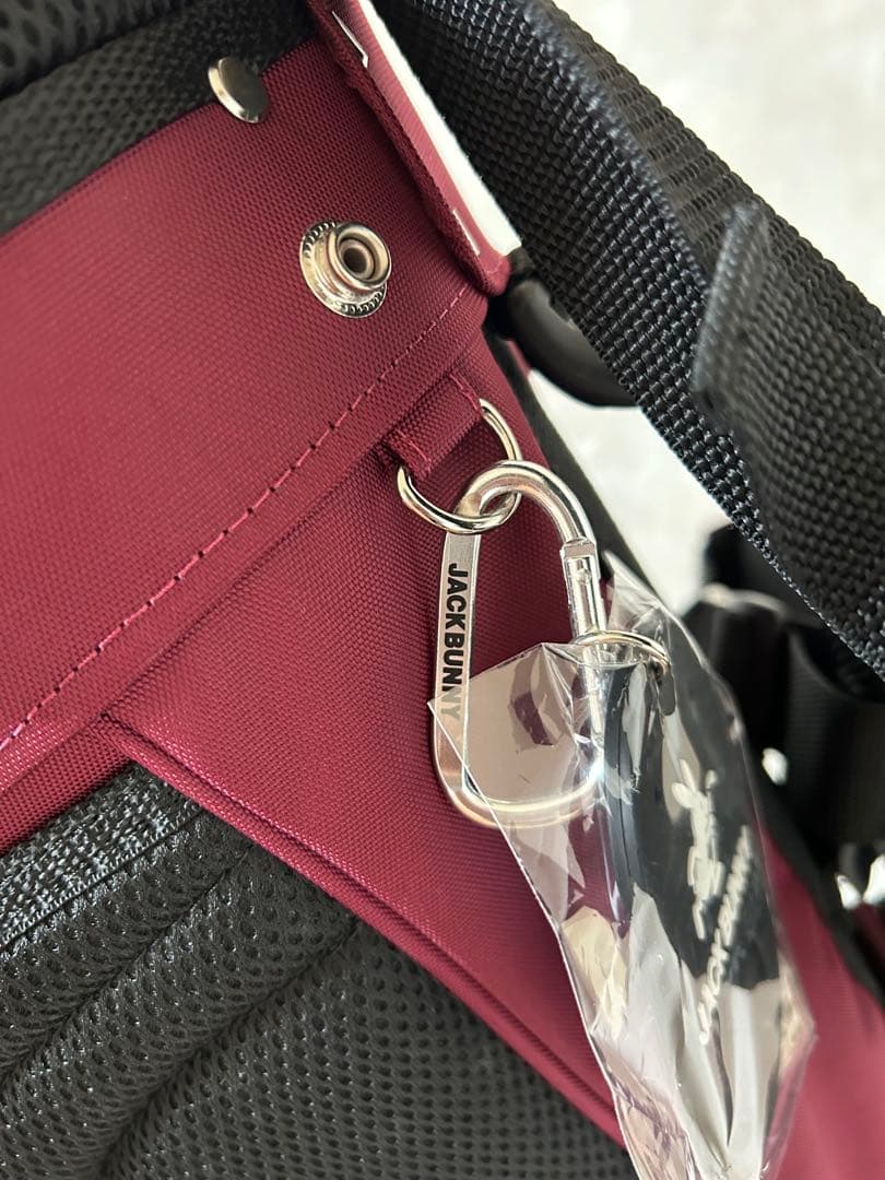 ジャックバニー　2025モデル　スタンドキャディバッグ ボルドー