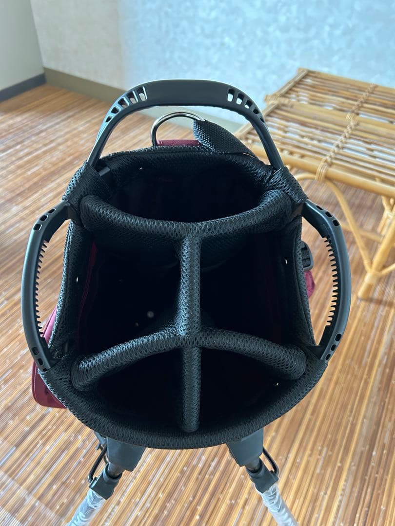 ジャックバニー　2025モデル　スタンドキャディバッグ ボルドー