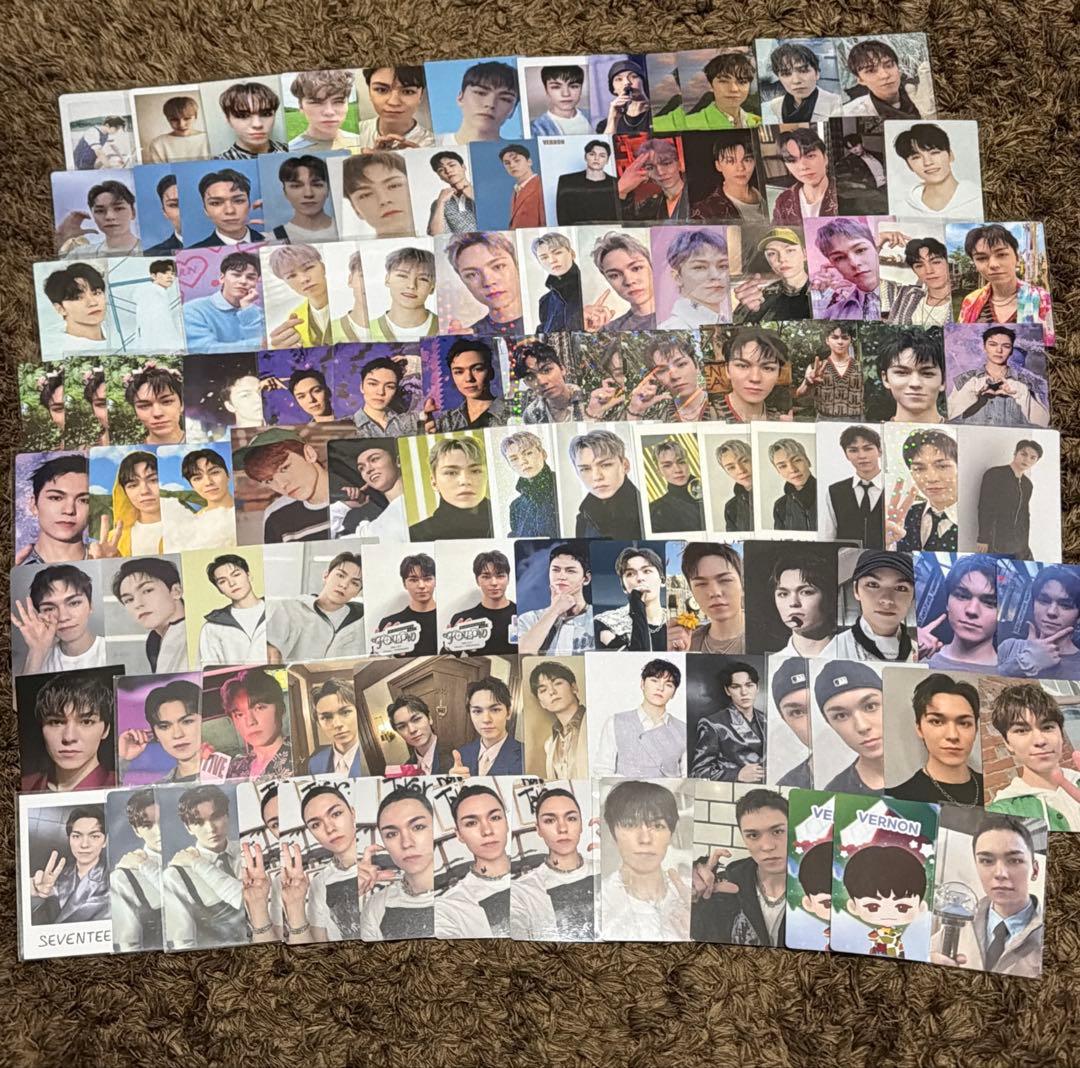 SEVENTEEN 　公式　特典　グッズ　トレカ　全メンバー　1000点以上