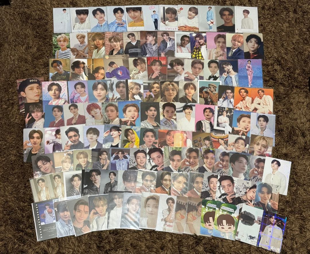 SEVENTEEN 　公式　特典　グッズ　トレカ　全メンバー　1000点以上