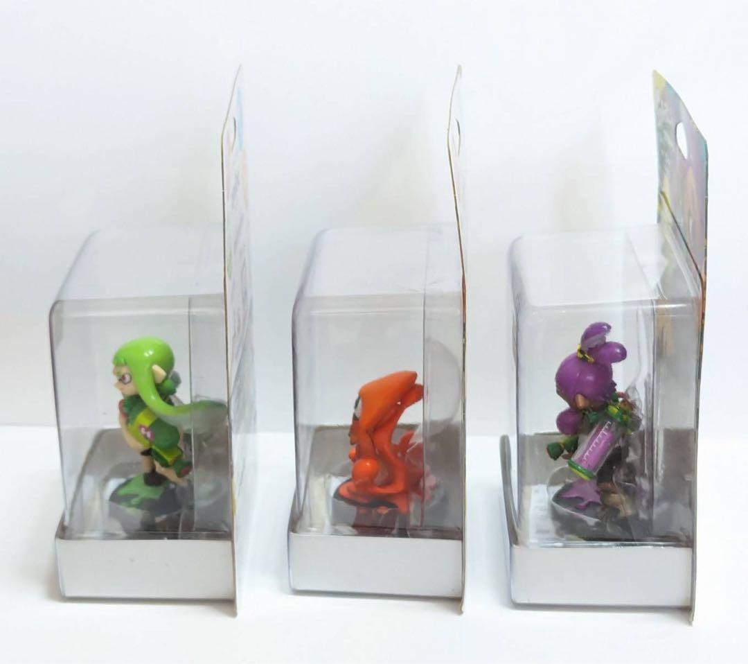 ［新品未開封品］スプラトゥーン 限定カラー amiibo 3点セット