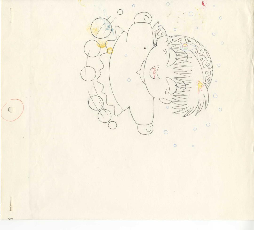 魔法陣グルグル #26 ククリ ニケ セル画