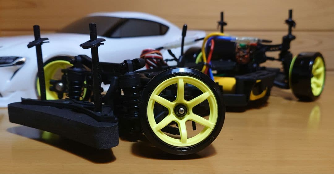 アライブフーン映画S15シルビアLEDボディ＆ヨコモドリパケ2WDフルセット完成