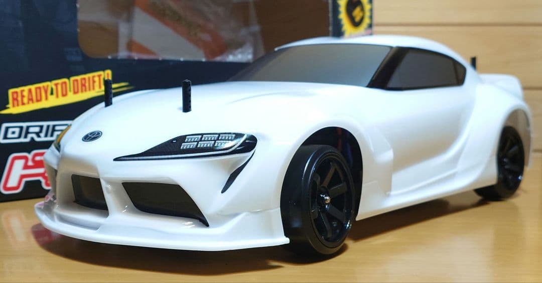 アライブフーン映画S15シルビアLEDボディ＆ヨコモドリパケ2WDフルセット完成