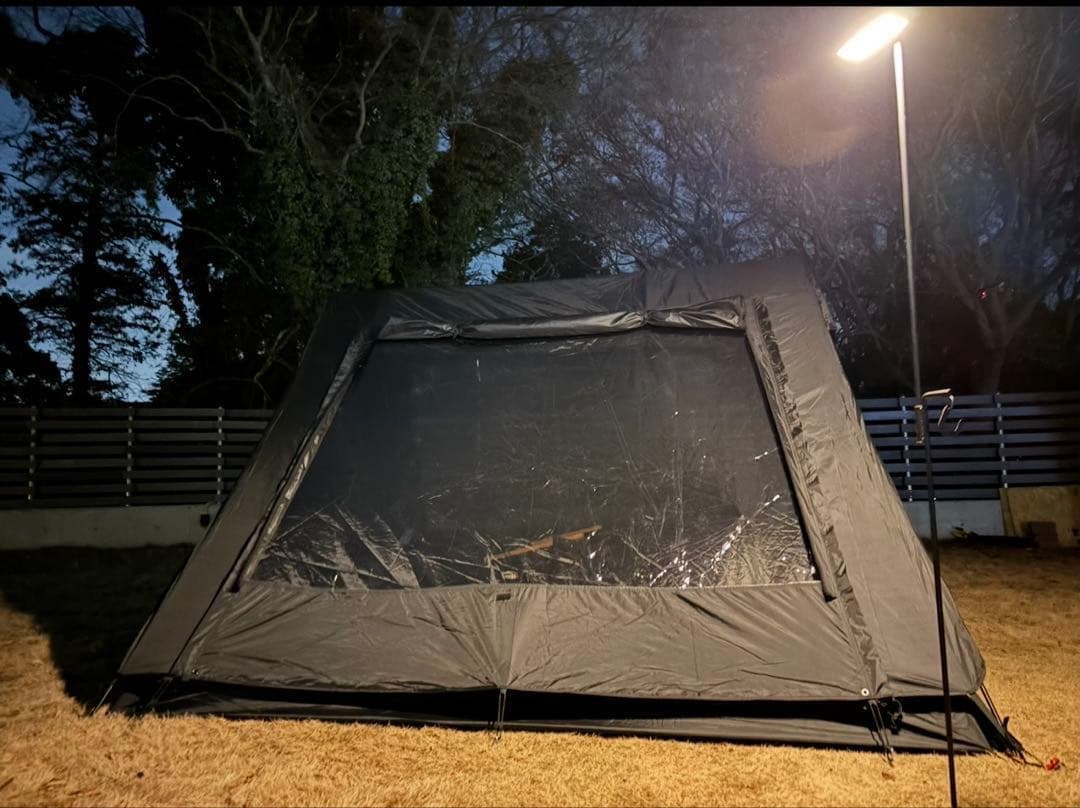 camvil ケムビル　Aテント　ブラック　軍幕　TPU