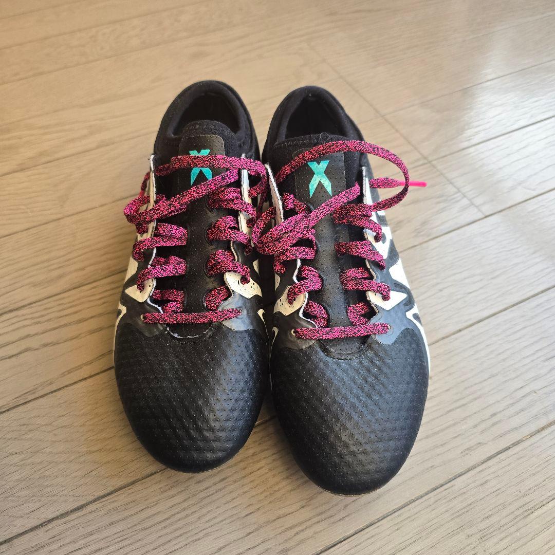 アディダス サッカースパイク 25.5 エックス15＋ プライムニット