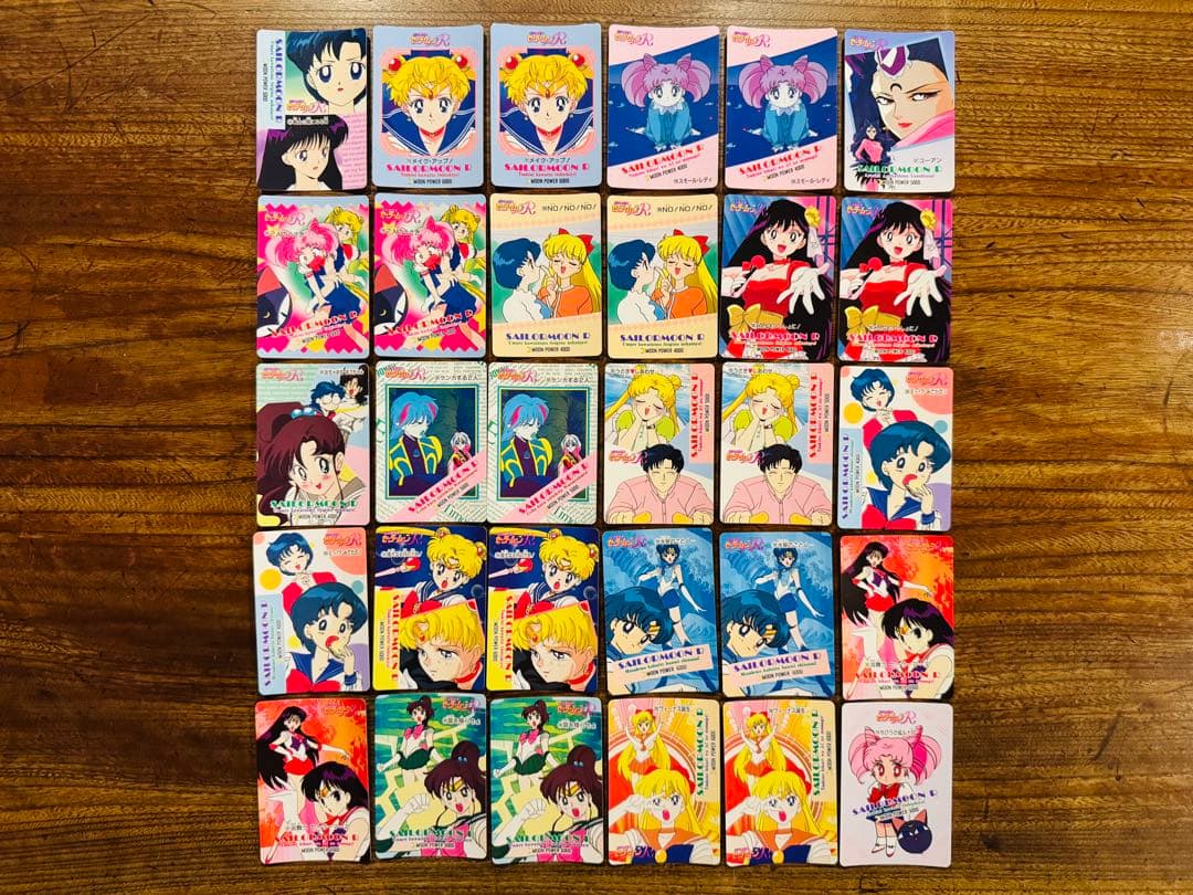 セーラームーン トレカ 、シール　まとめ売り