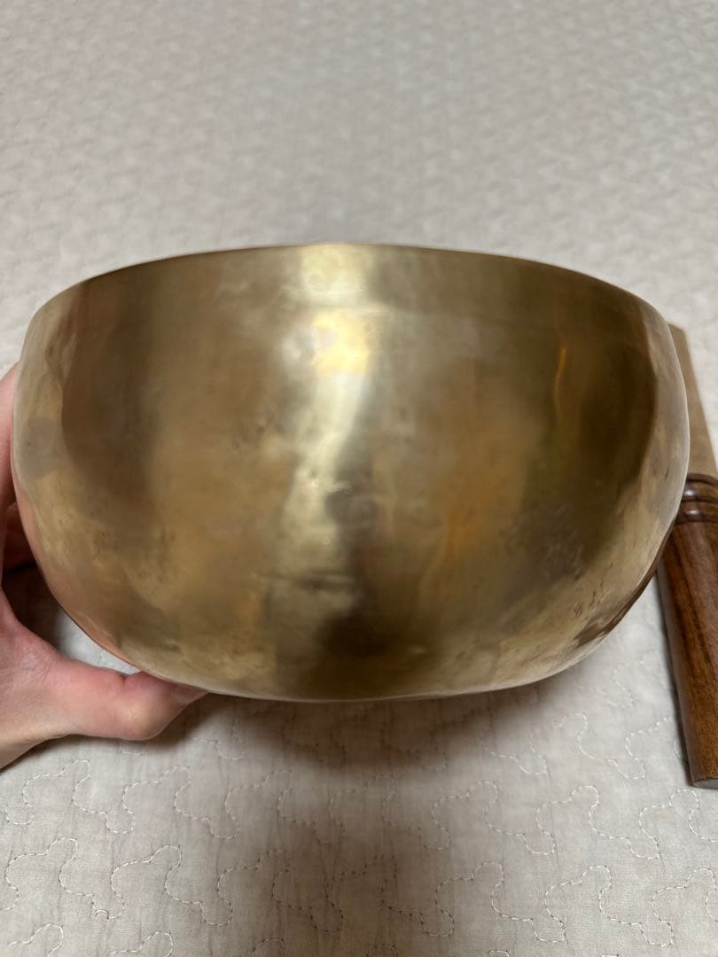 インド製シンギングボウルとマレット