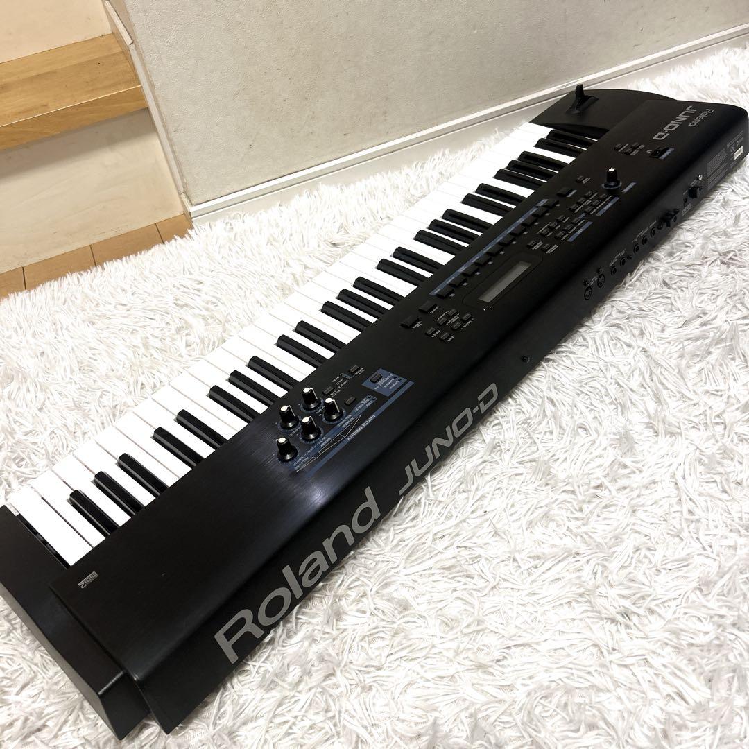 【美品】Roland JUNO-D シンセサイザー ペダル付 廃盤