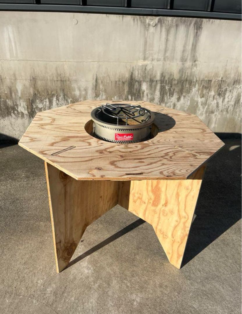 YAMAGOMORY 八卓 High 七輪テーブル　折りたたみ