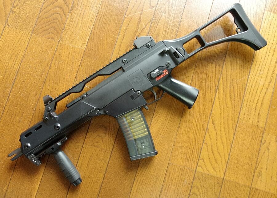 『即決』東京マルイ H&K G36C バーティカルグリップ&470連射マガジン付