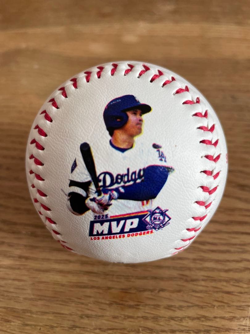 【未展示】【レア】大谷翔平NL MVP記念ボールセット（2024青、2025白）