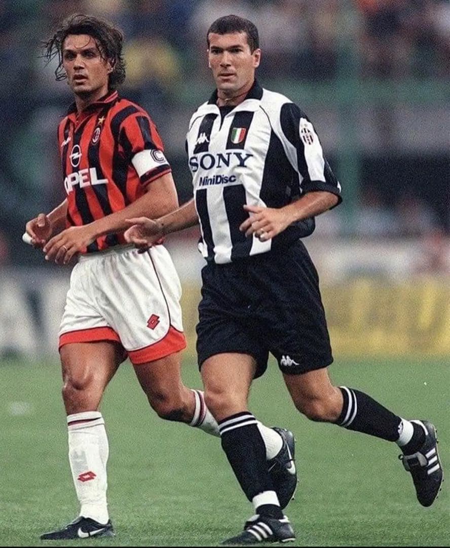 1997-98セリエA優勝 ユベントス ジダン#21 SONYスポンサー