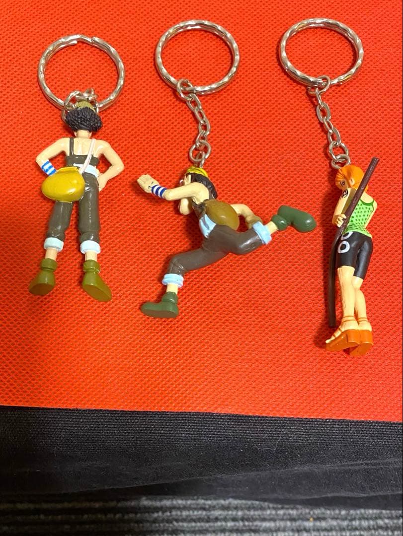【レトロ】ワンピース 初期 キーホルダー まとめ売り 当時物