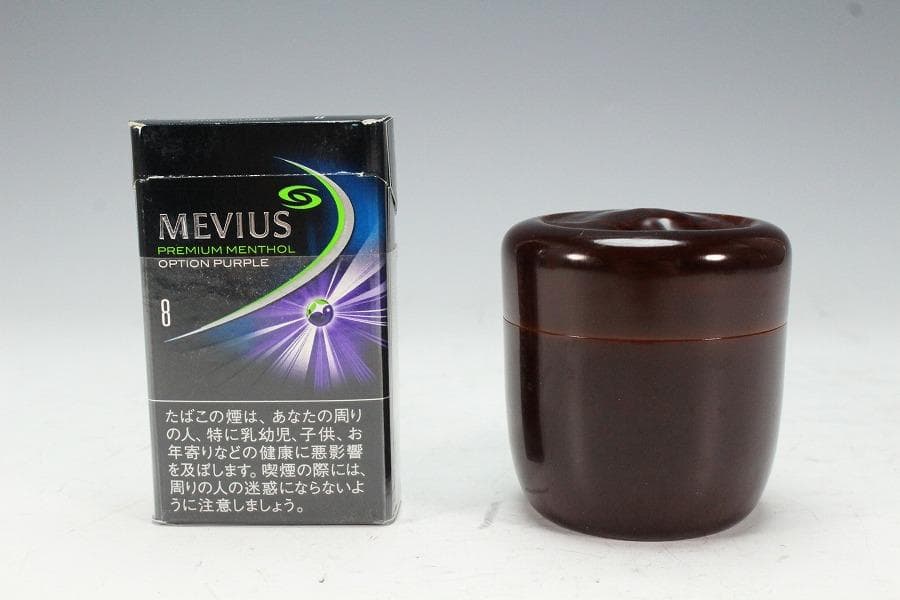 茶道具 竹材 内縁 松竹梅蒔絵 棗 平安 鈴木光入作 共箱 美品K-LC713