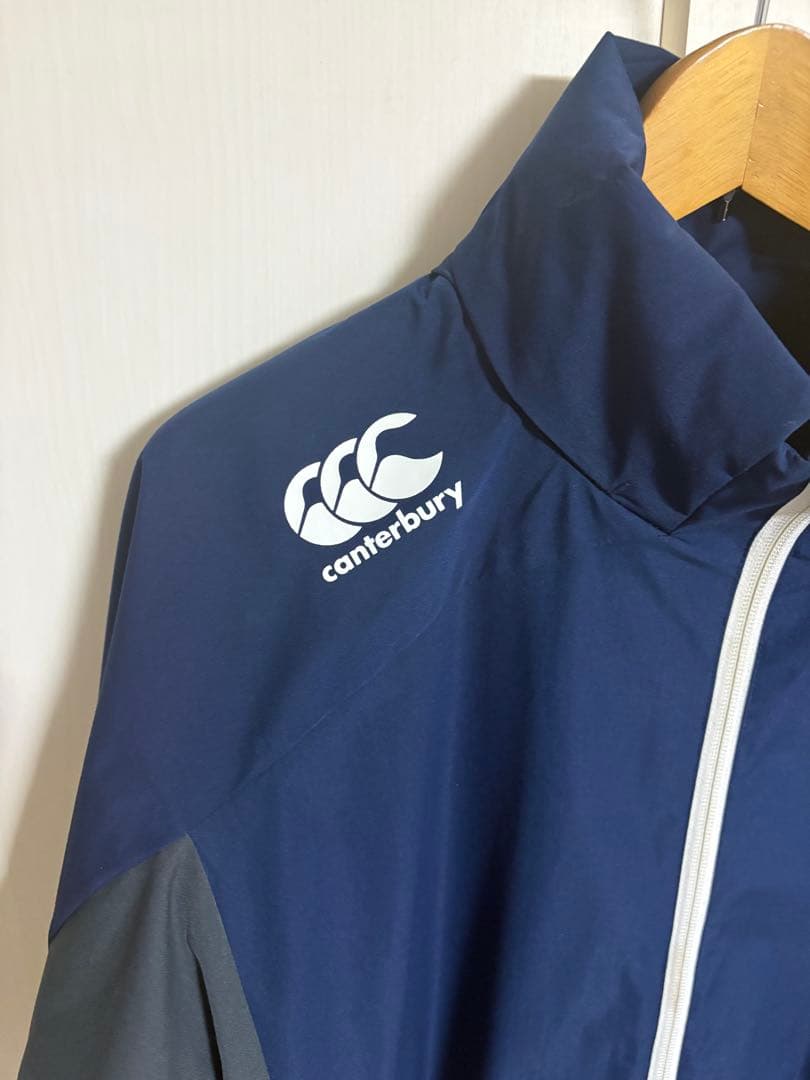 ★【昨年モデル】canterbury フード付きジャケット XL ネイビー