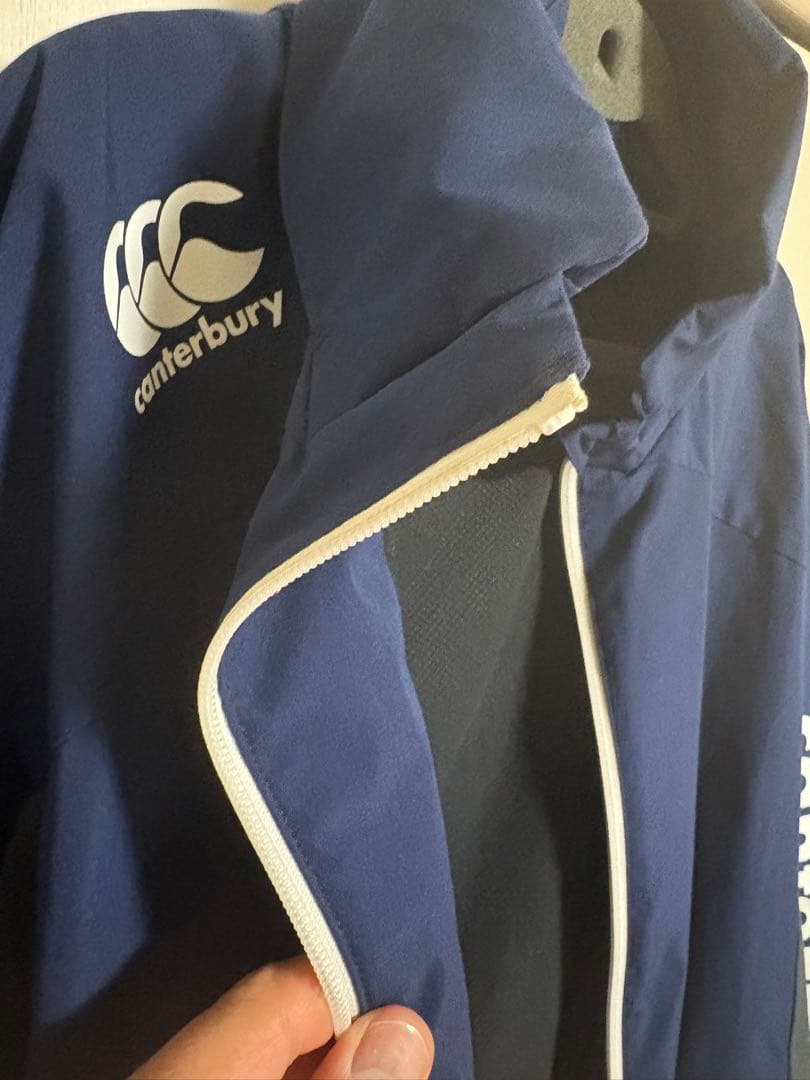 ★【昨年モデル】canterbury フード付きジャケット XL ネイビー