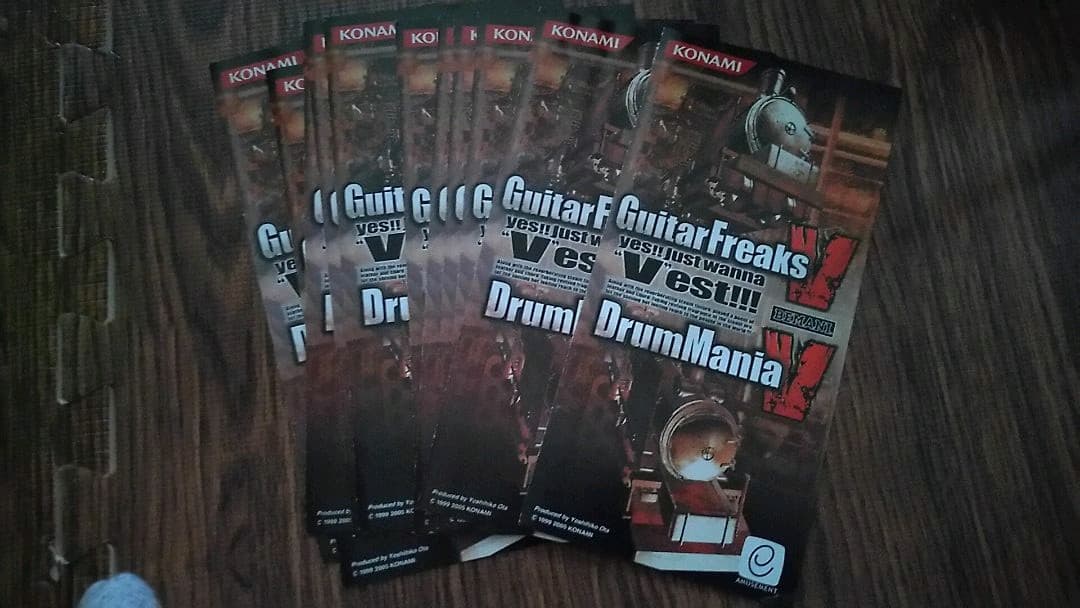 ギタドラ 販促用リーフレット各種