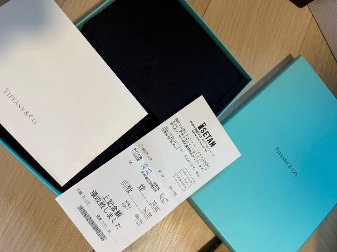 Tiffany & Co. ハードウェア　空箱