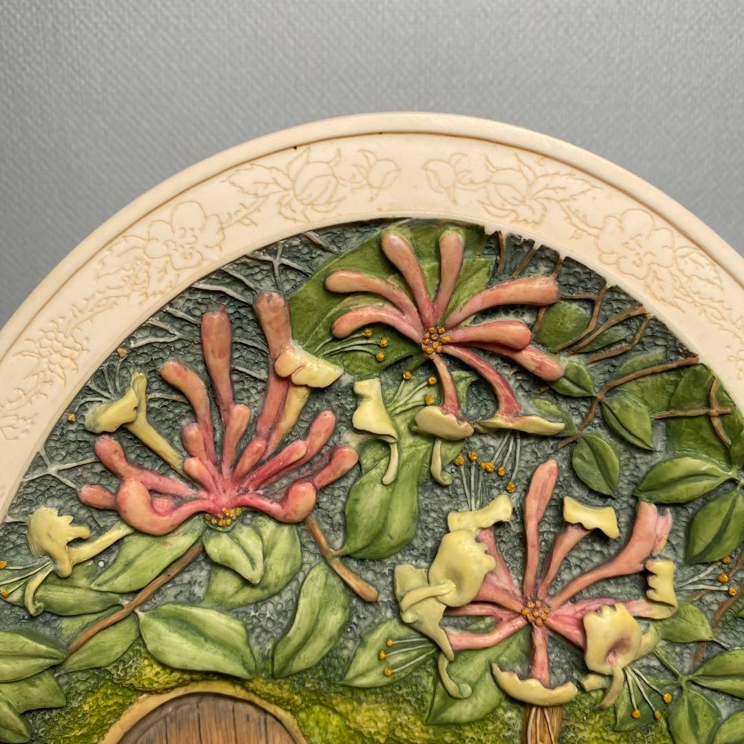 ブランブリーヘッジ サマー オーバル 壁掛けプレート レア