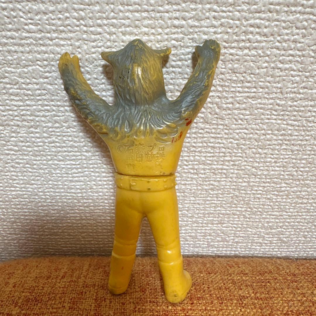 仮面ライダーオオカミ男　旧バンダイ　ミニソフビ　ポピー