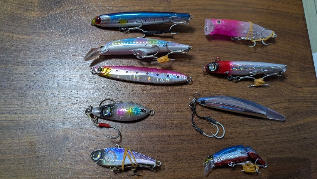 すみれ　ミノー ルアー セット 釣り用　セットアッパー ぶっ飛びくん