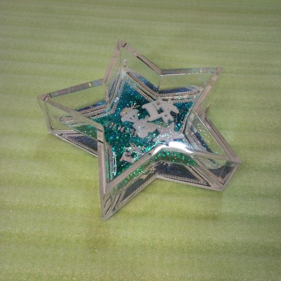 SOUVENIR PAPER WEIGHT　HOLLY WOOD　星形　星型