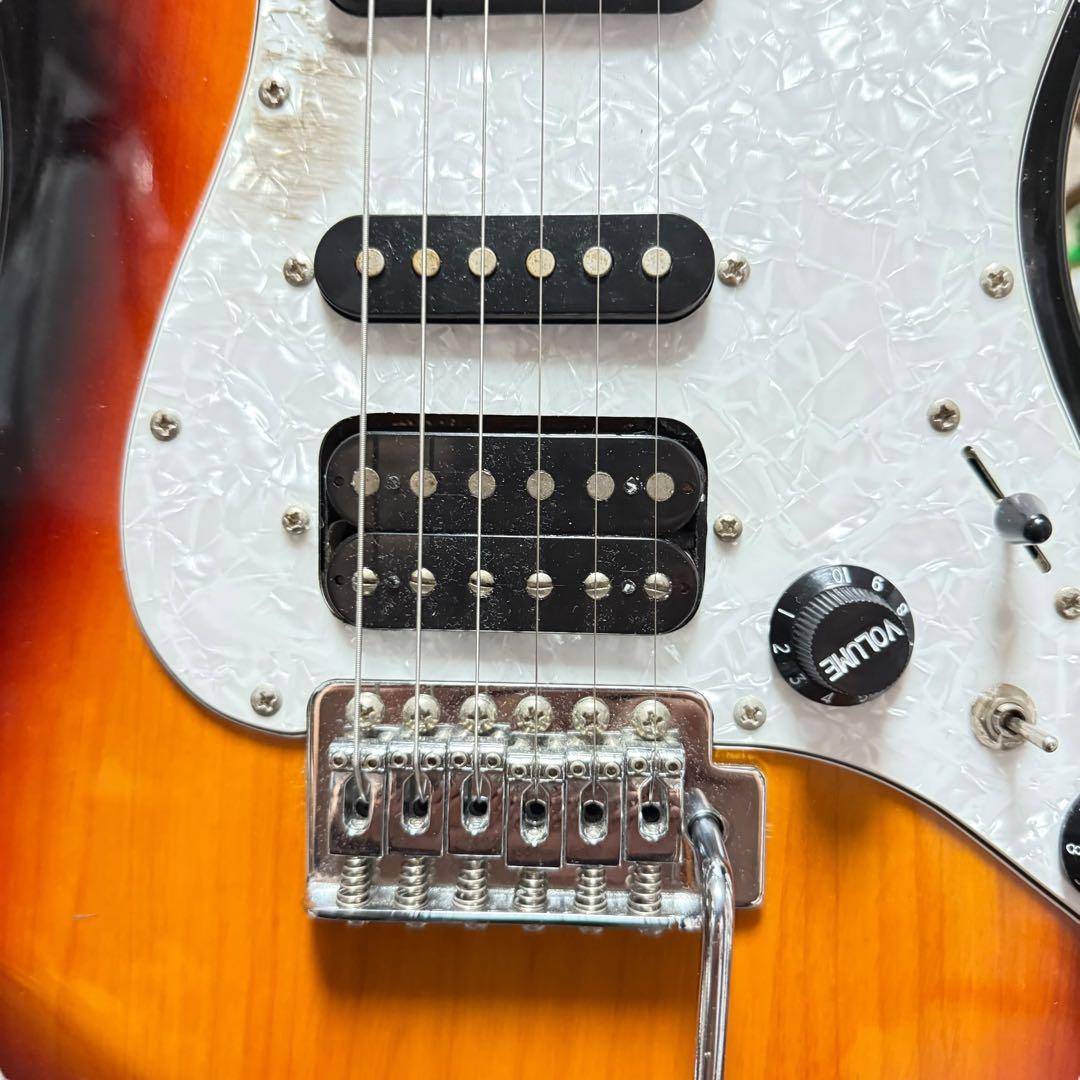 Bacchus GS-mini エレキギター サンバースト ケース付