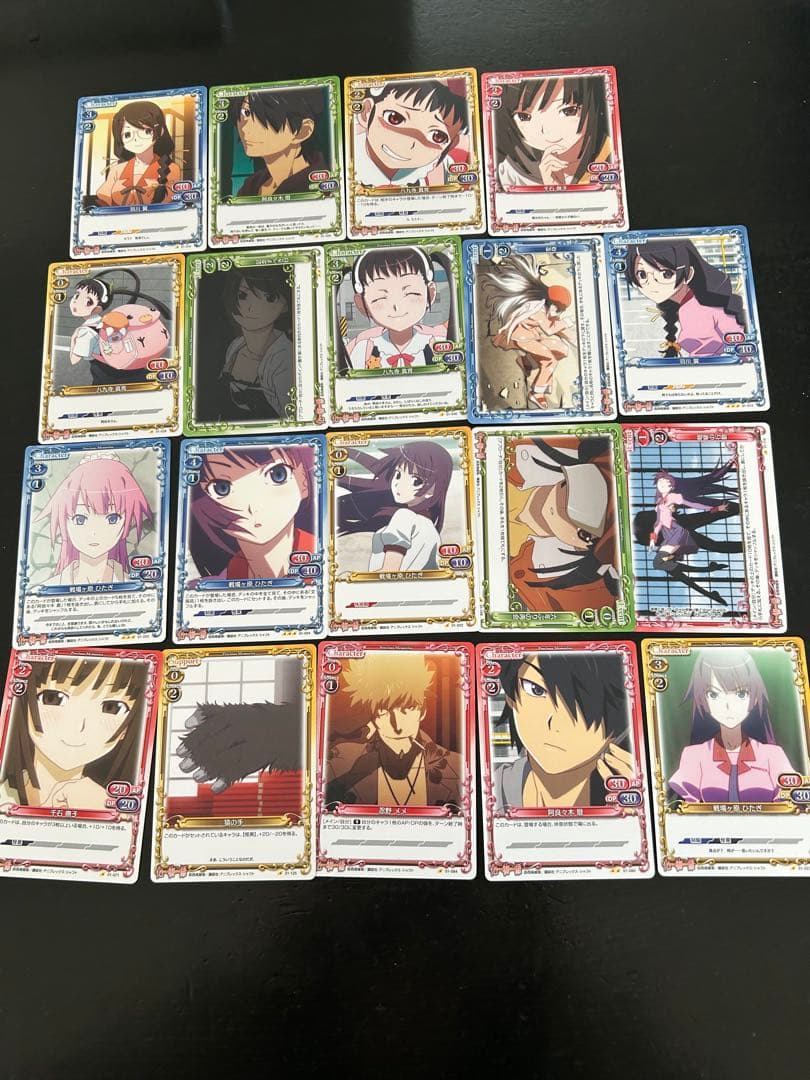 プレシャスメモリーズ 化物語 戦場ヶ原ひたぎ 銀サイン入り　計６０枚